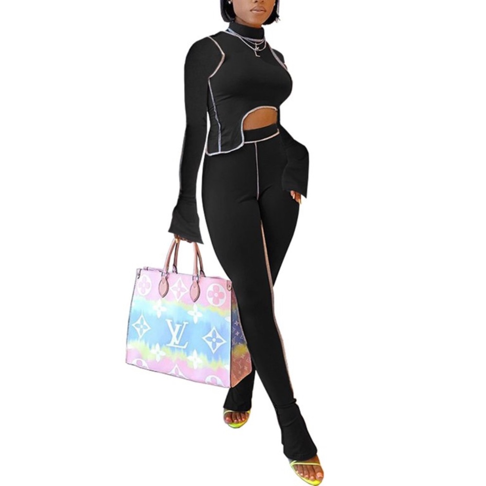 Two piece black set